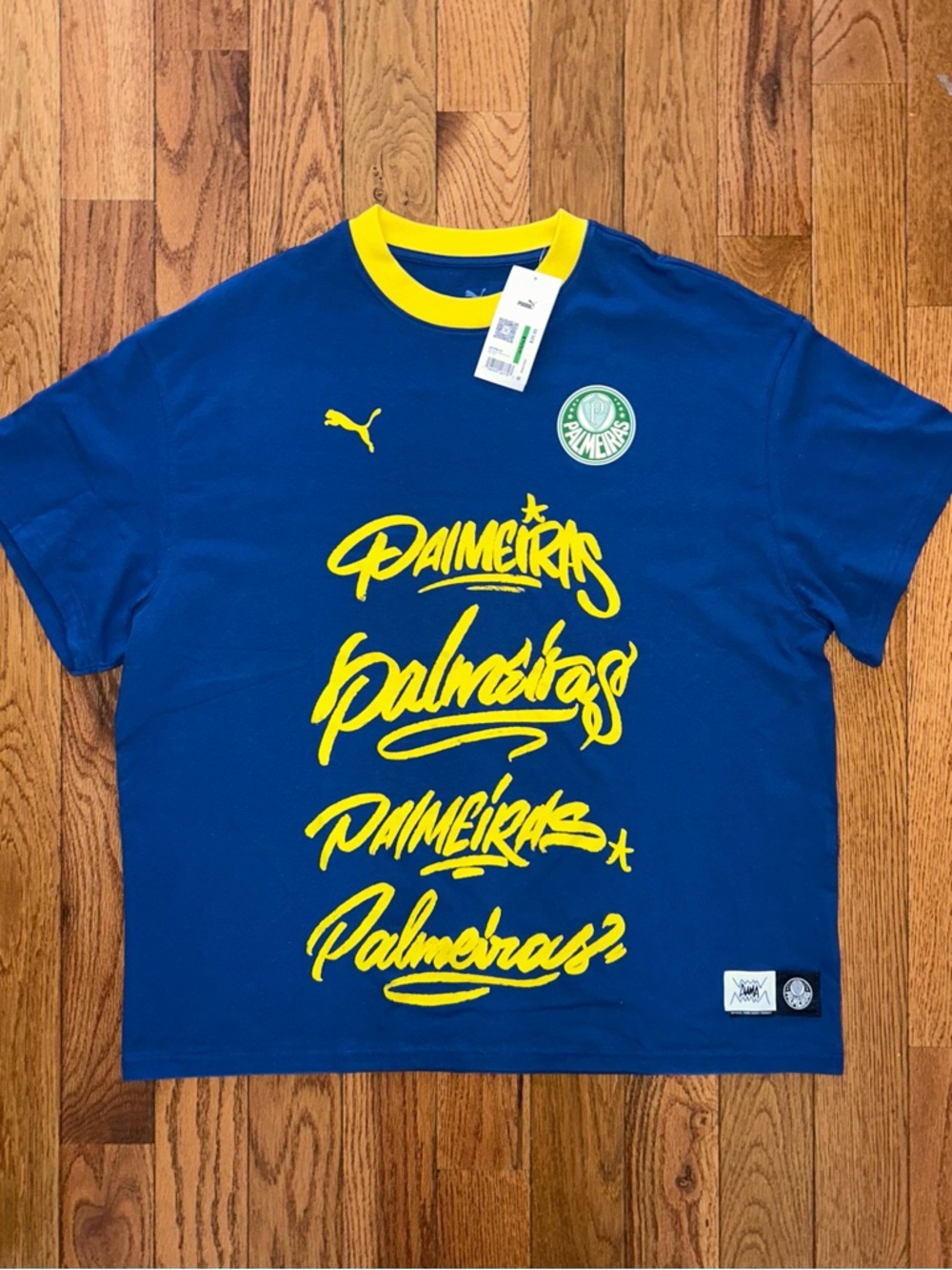 Palmeiras 2025 Club World Cup Puma T-Shirt Size Large NEW